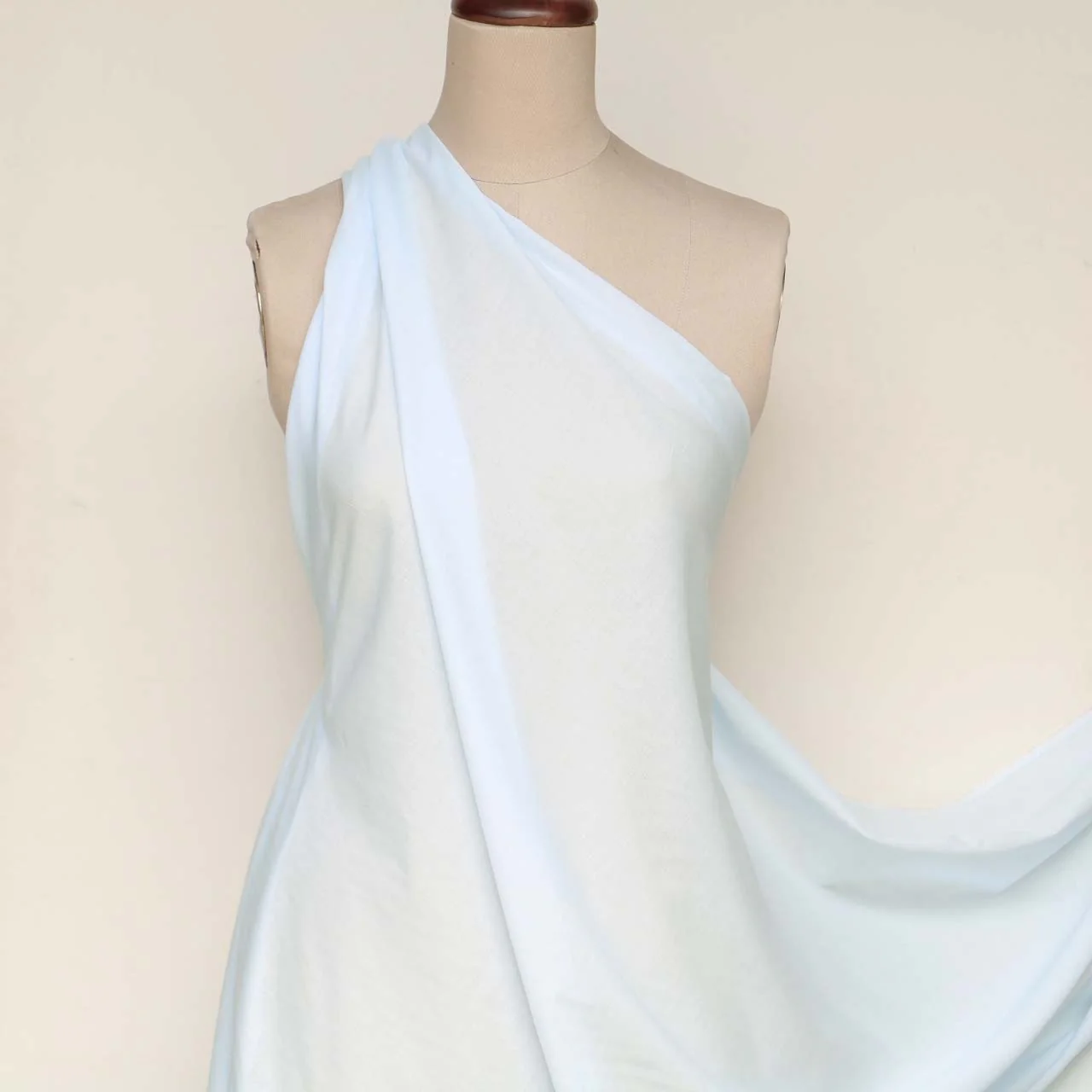 Powder Blue Cotton Voile - Image 4