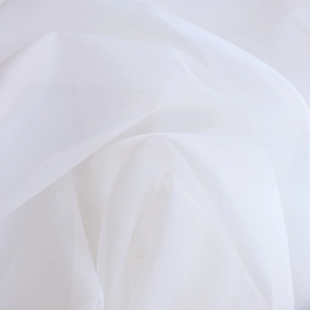 Prima Organza Ivorio - Silk Organza - Image 2