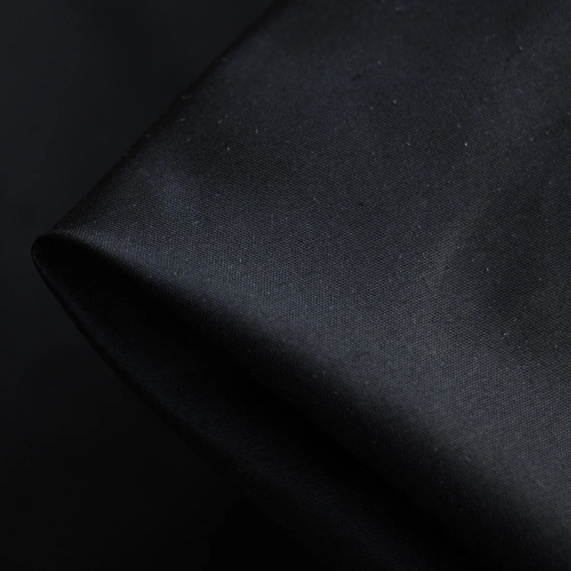 Black Silk Dupion