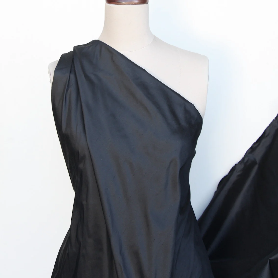 Black Silk Dupion - Image 3