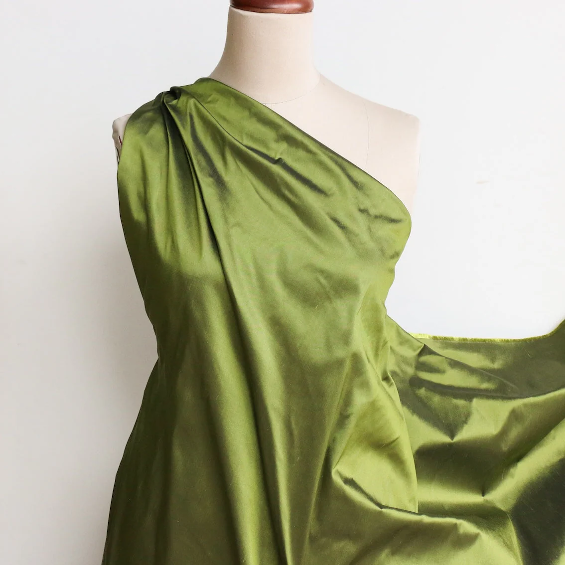 Chartreuse Silk Dupion - Image 4
