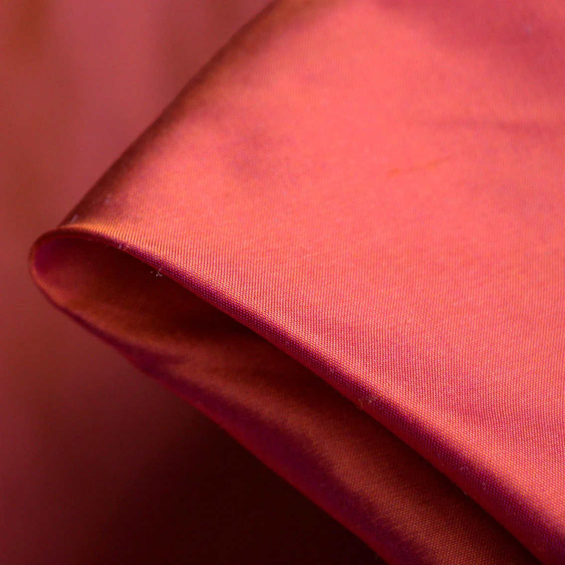 Tangerine Silk Dupion