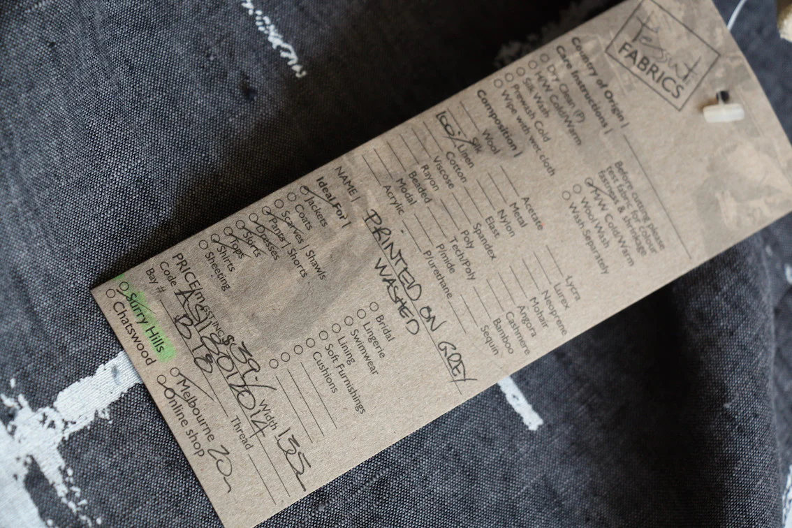 Printed On Grey Washed Linen - Image 4