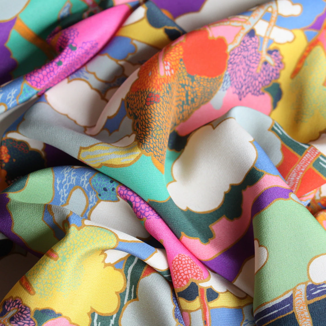 Prospect Road - Liberty Crepe De Chine Silk - Image 2