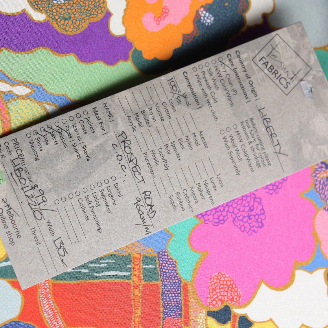 Prospect Road - Liberty Crepe De Chine Silk - Image 5