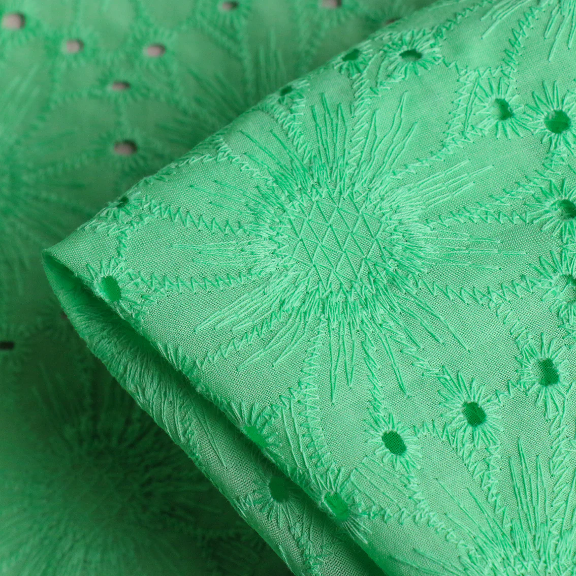 Provence Jade - Broderie Anglaise