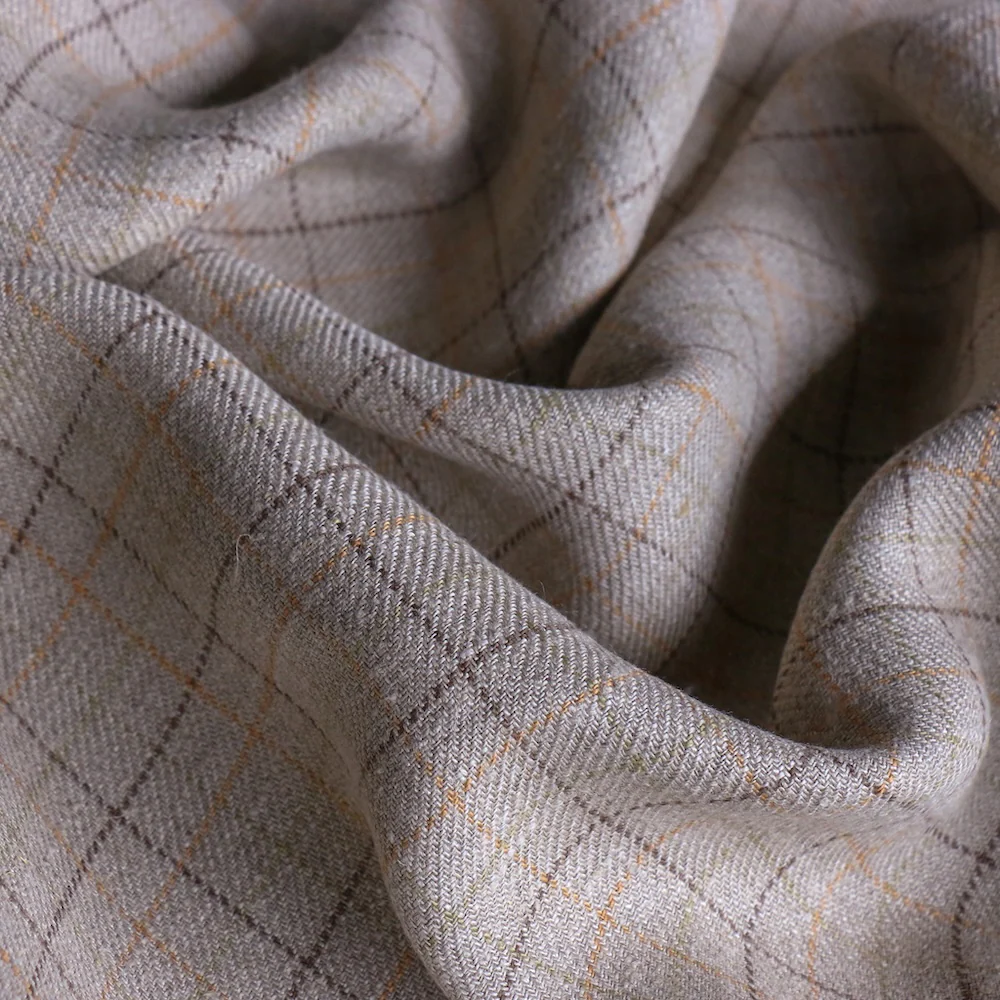 Puglia Check Linen - Image 2