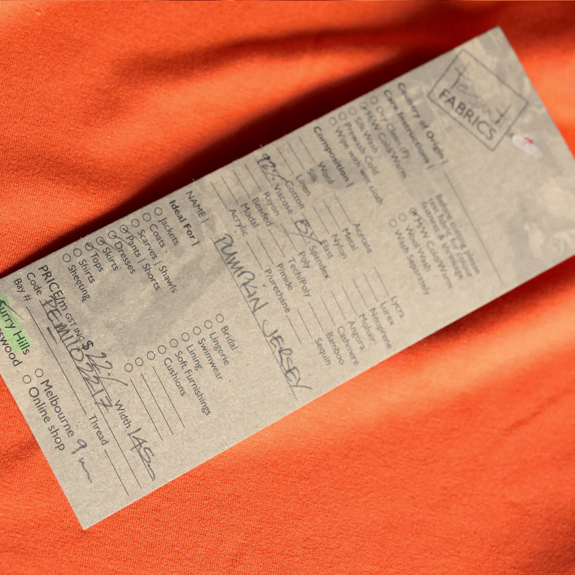 Pumpkin Jersey - Image 3