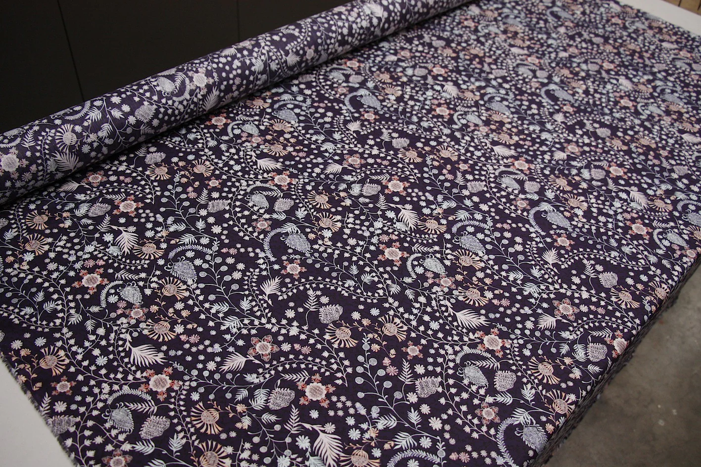 Purple Crochet Meadow - Liberty Of London Seasonal 2017 - Image 4