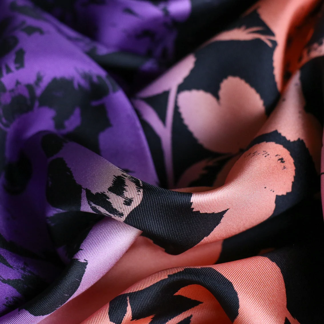 Purple Haze Silk Twill - Image 2