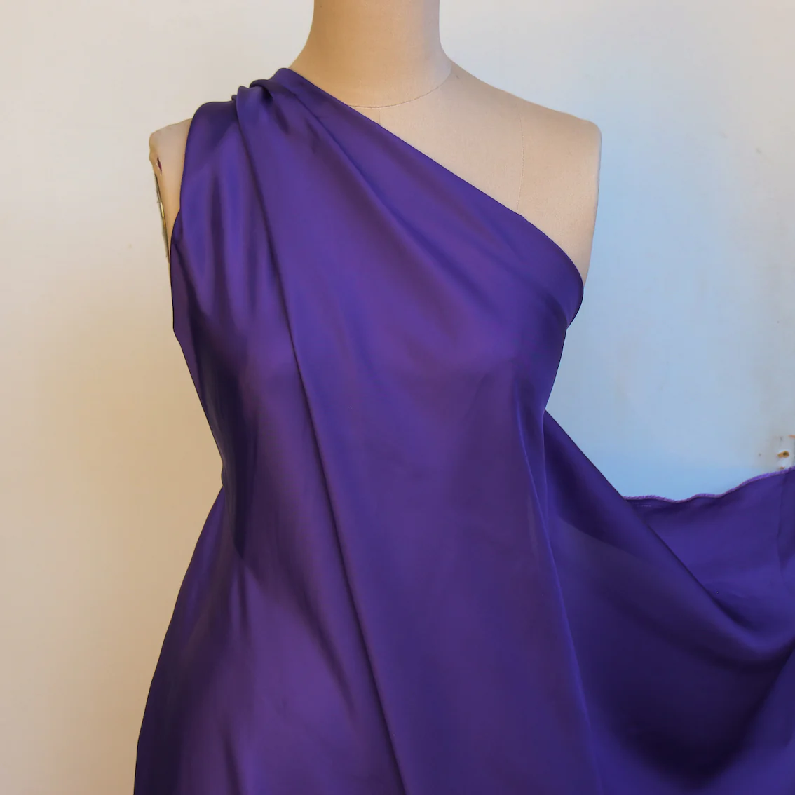 Purple Rayon Lining (120cm wide) - Image 3