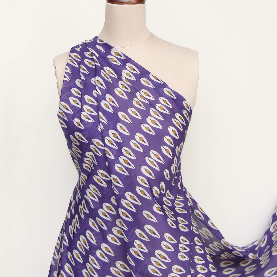 Rain Pods On Purple Voile - Image 5