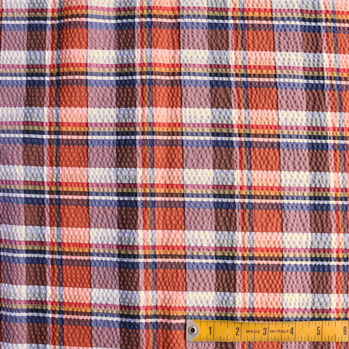Rainbow Check Seersucker - Image 3