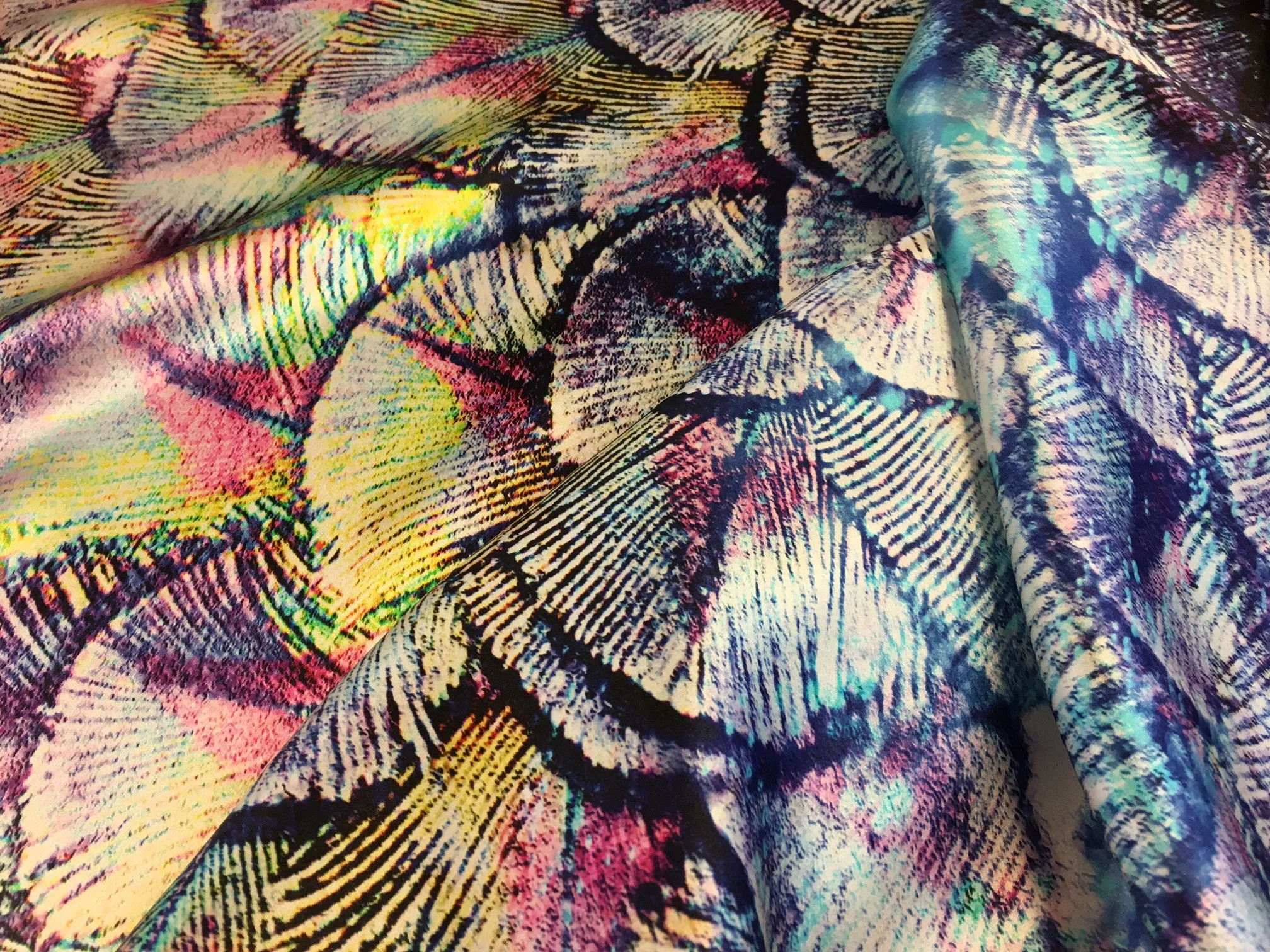 Rainbow Scales - Silk Satin - Image 2