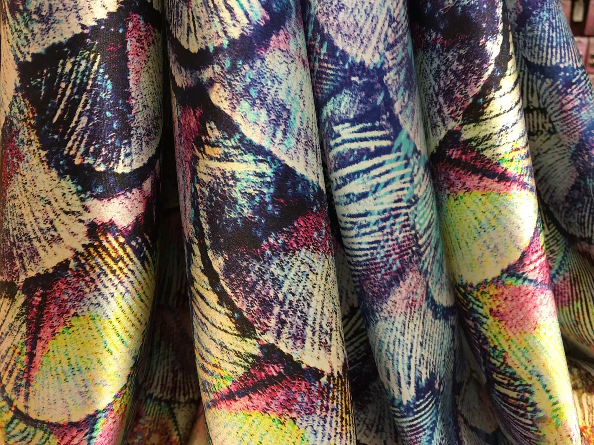 Rainbow Scales - Silk Satin - Image 3