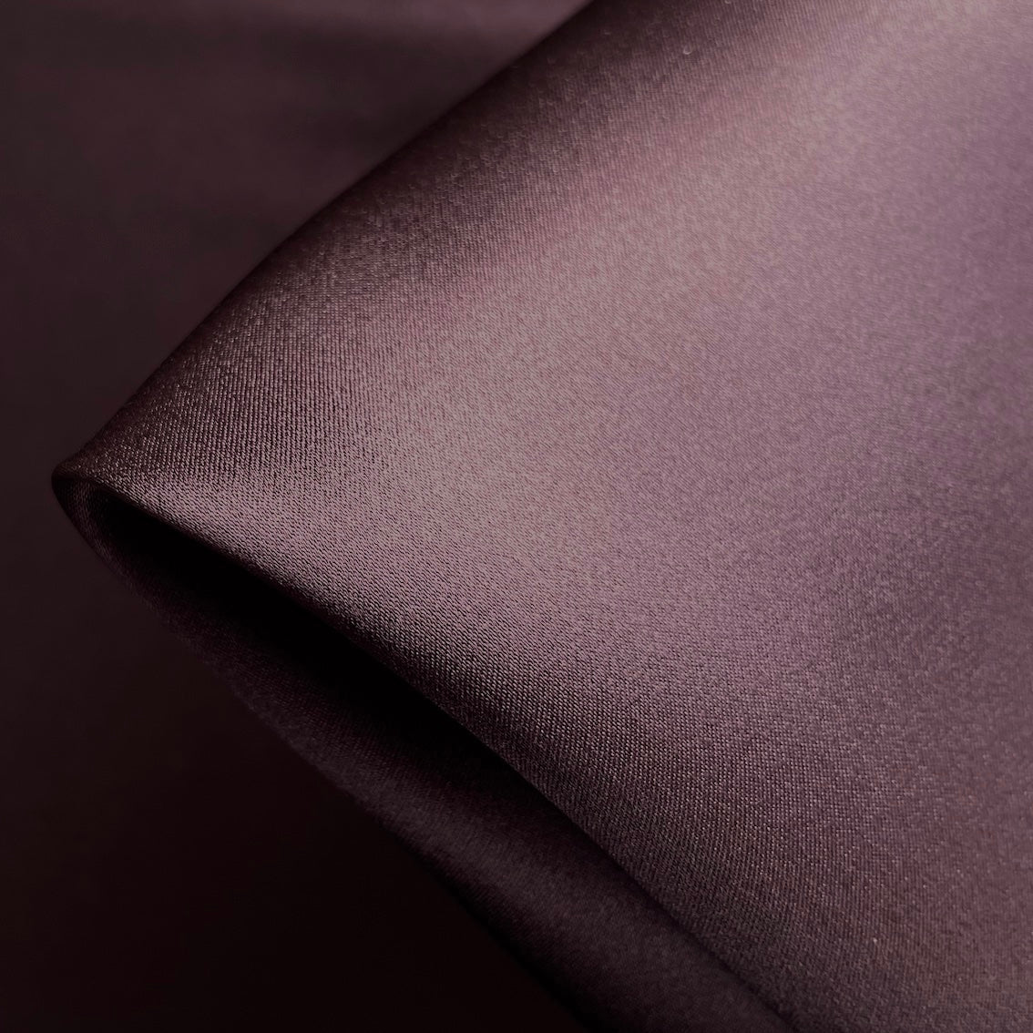 Raisin Silk Satin - 19mm