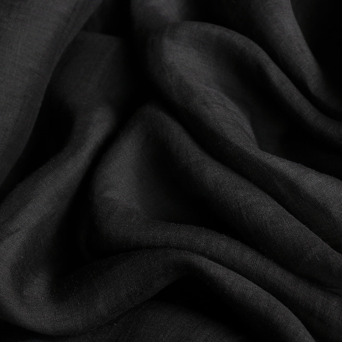 Ramie Light Black Gauze - Image 2
