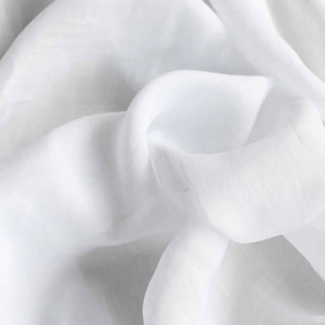 Ramie Light White Gauze - Image 2