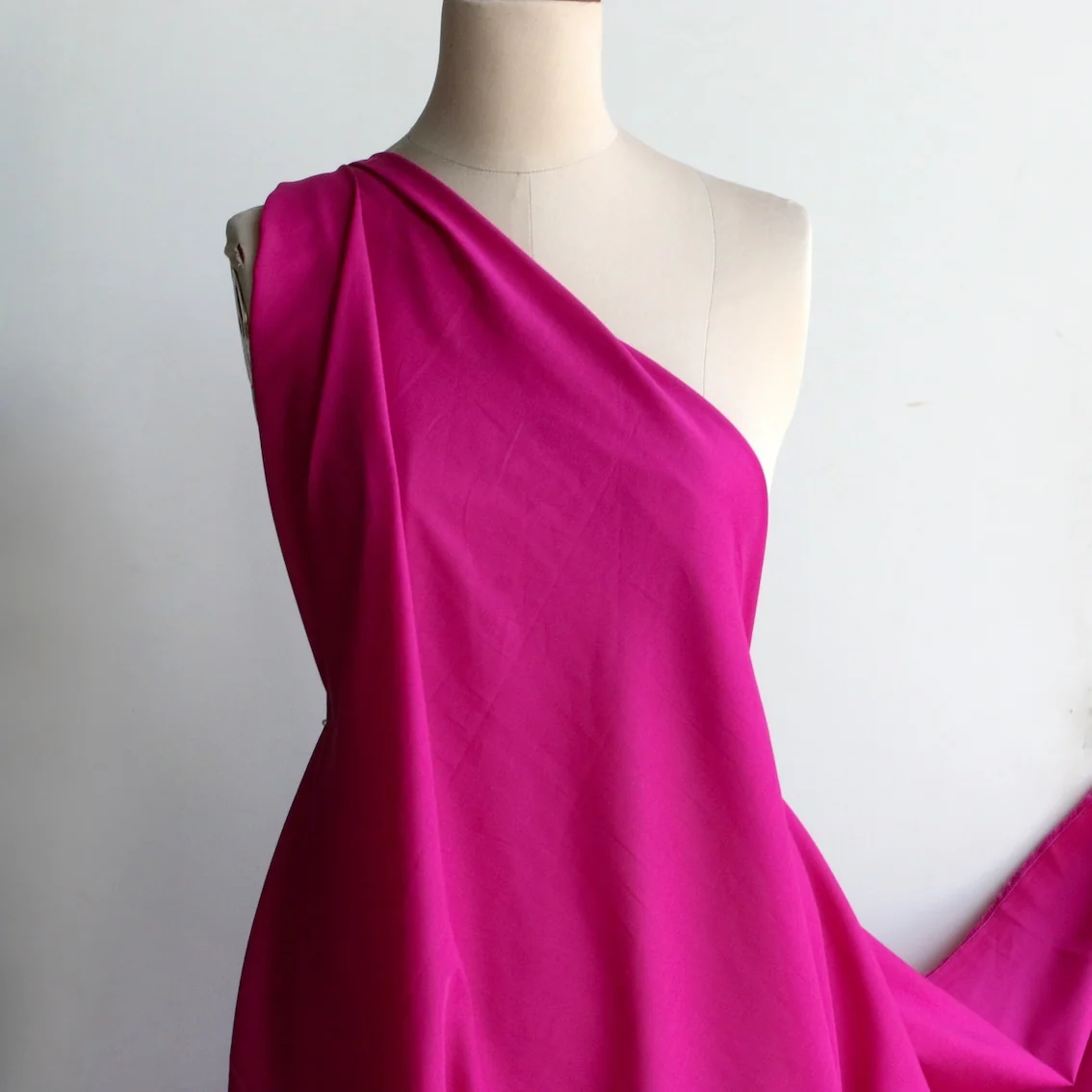 Raspberry Cotton Lawn/Voile - Image 4