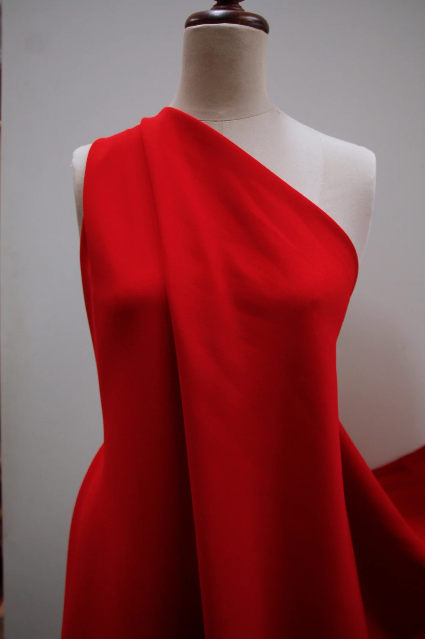 Red Lavinia Crepe - Image 3