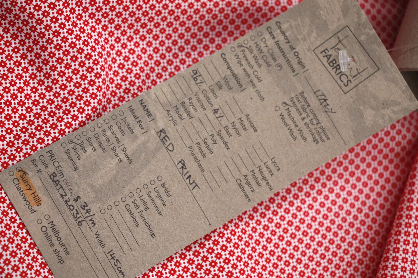 Red Print - Image 3