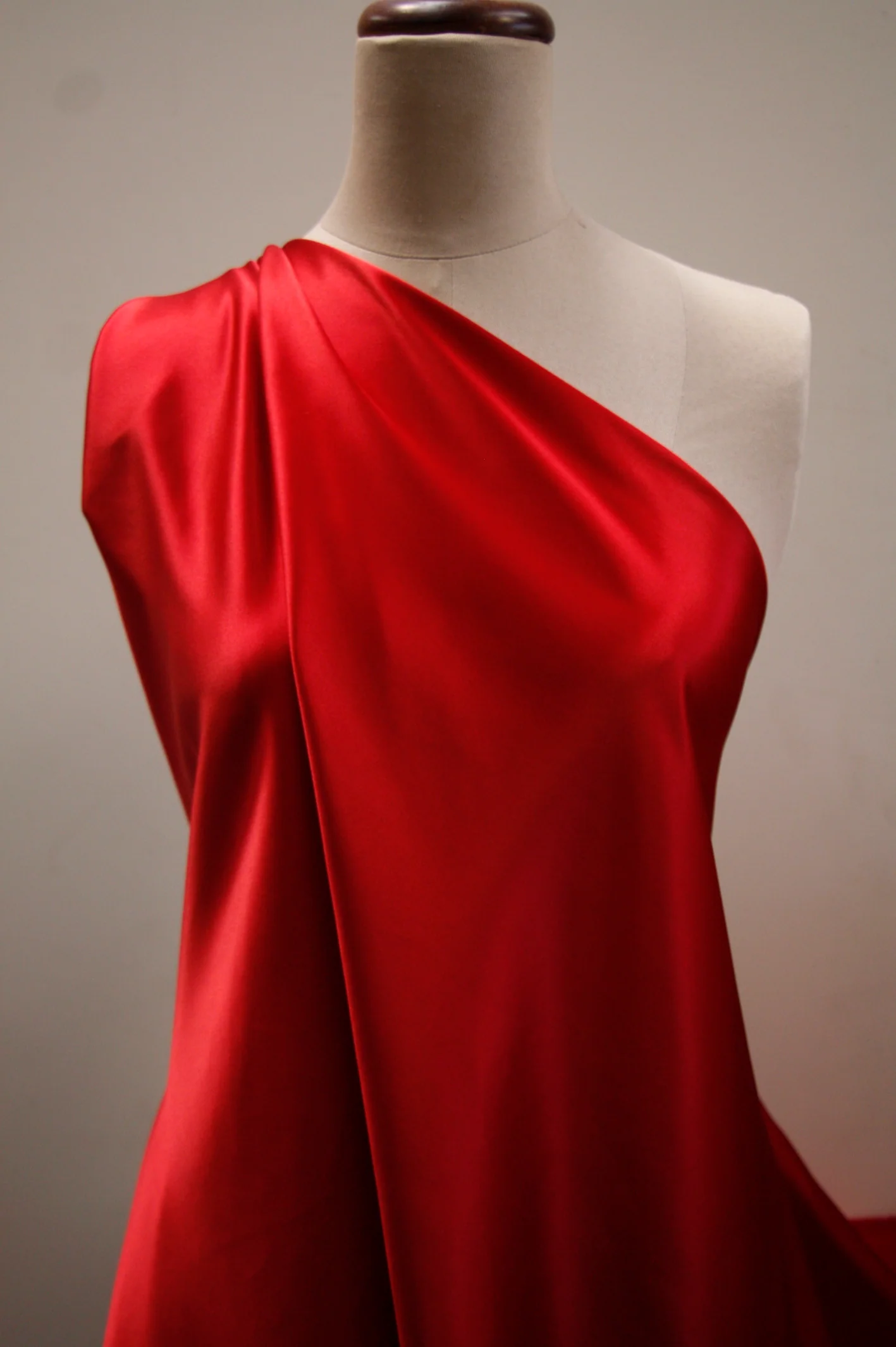 Red Silk Satin - 19mm - Image 3