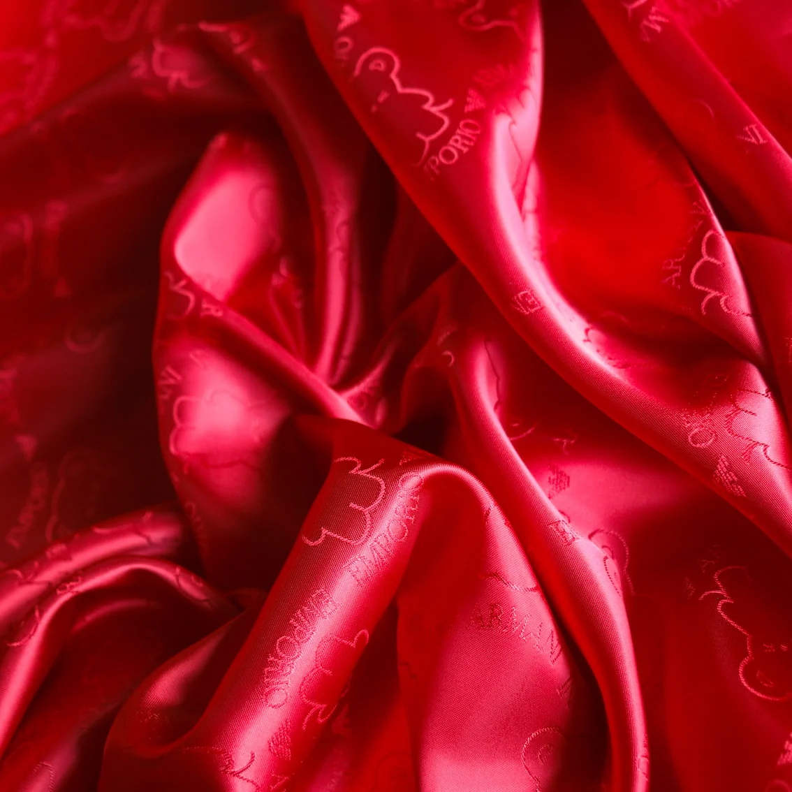 Red Teddy - Fancy Lining - Image 2