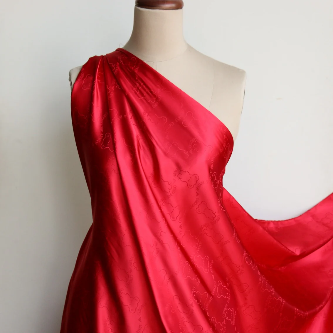 Red Teddy - Fancy Lining - Image 5