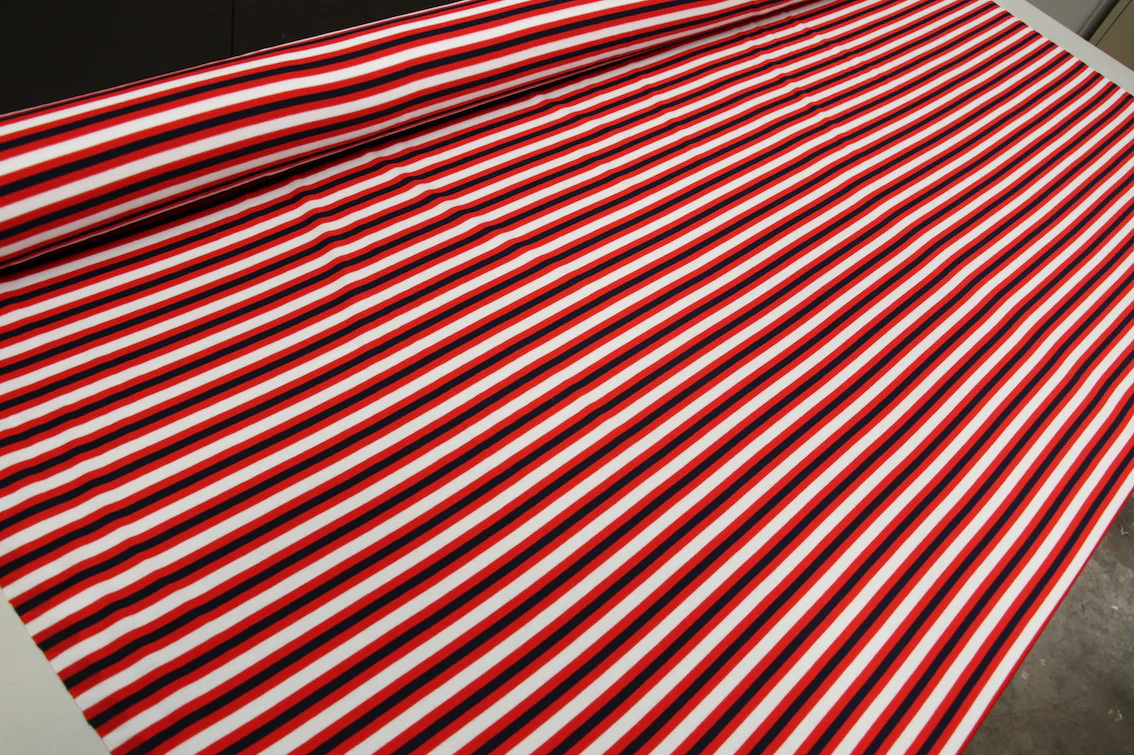 Red White & Blue Knitted Jersey - Image 4