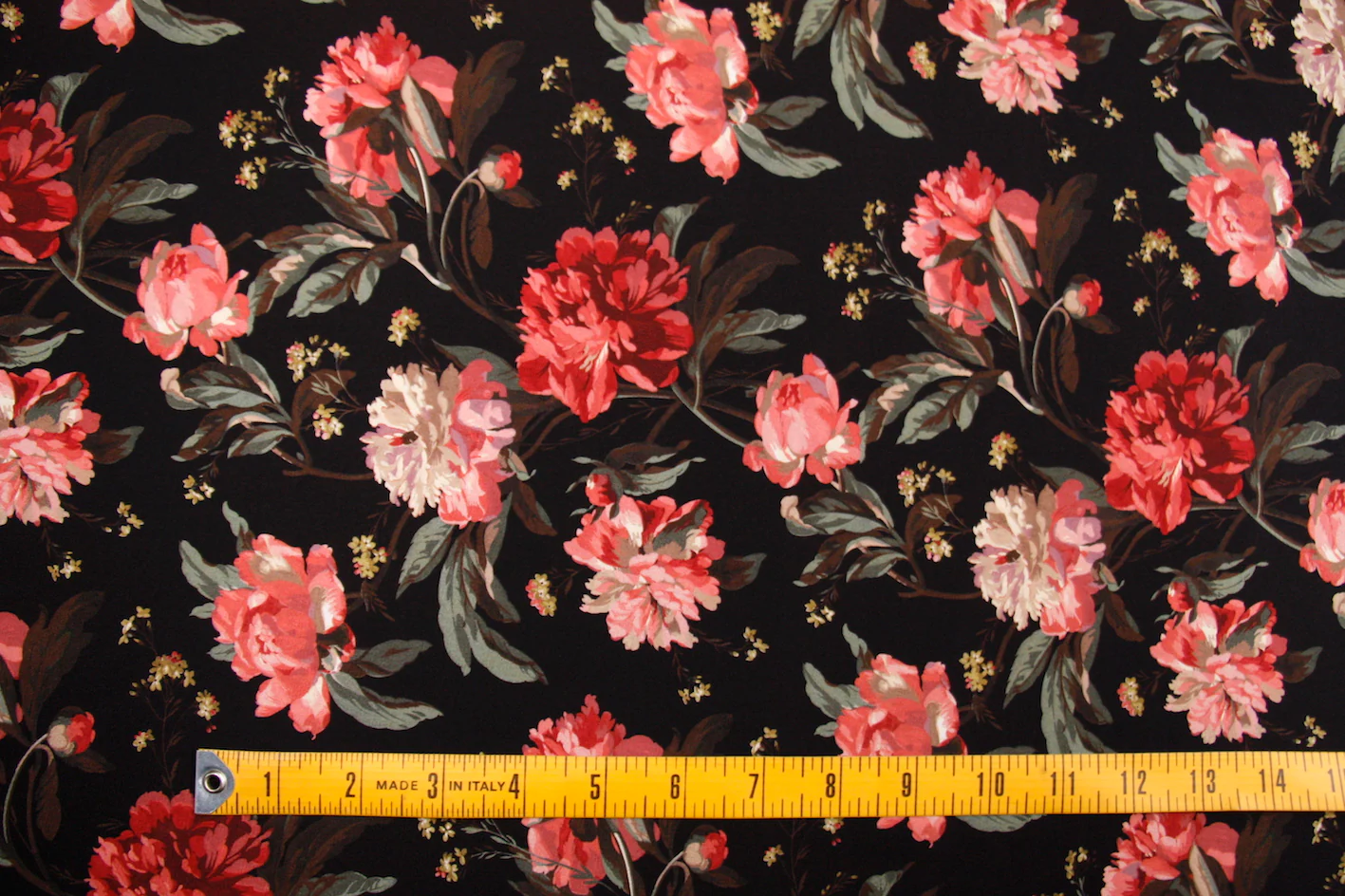 Reddish Decadent Blooms - Liberty Silk - Image 2