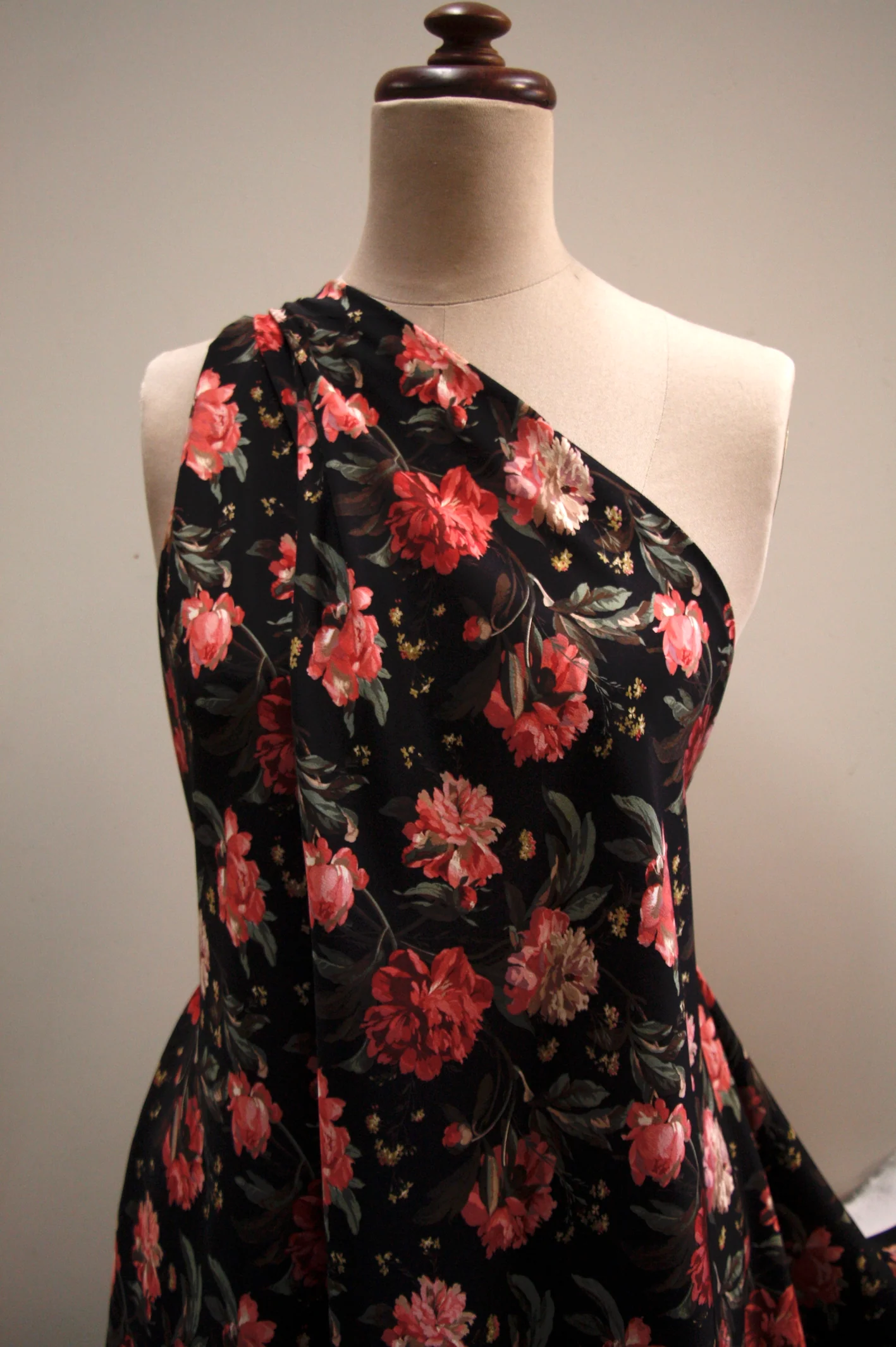 Reddish Decadent Blooms - Liberty Silk - Image 5