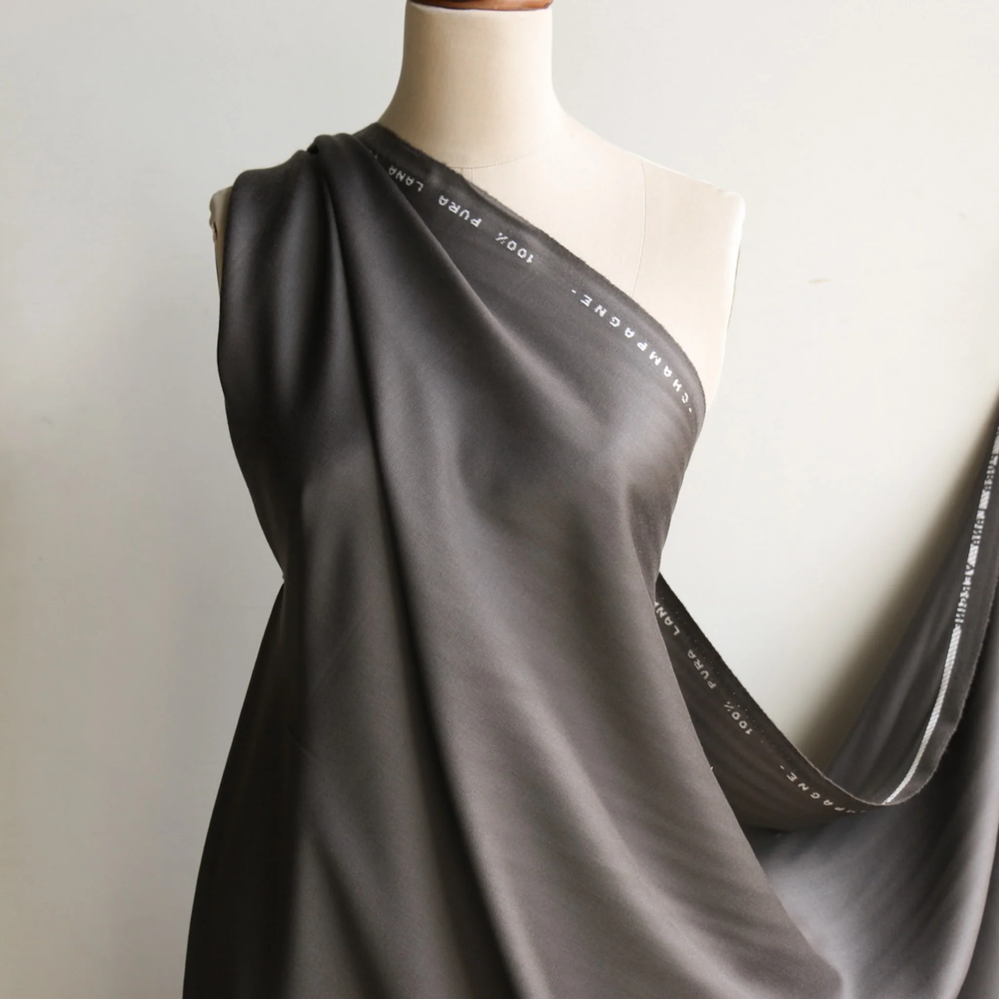 Remi Taupe Virgin Wool - Image 5