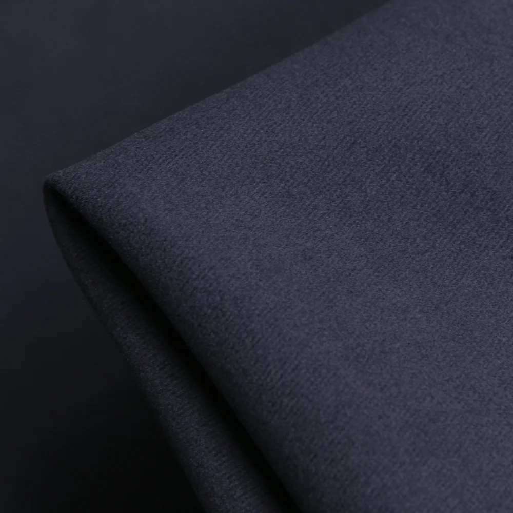 Remnant of Duca Slate - Stretch Brushed Cotton