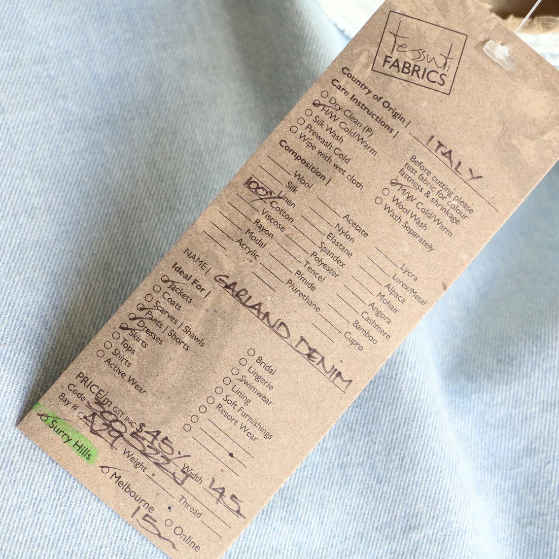 Remnant of Garland Denim - Image 3
