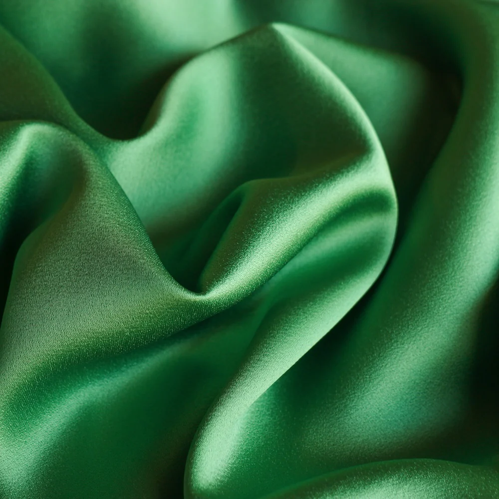 Julia Cady Kelly Green Satin-Backed Crepe - Image 3