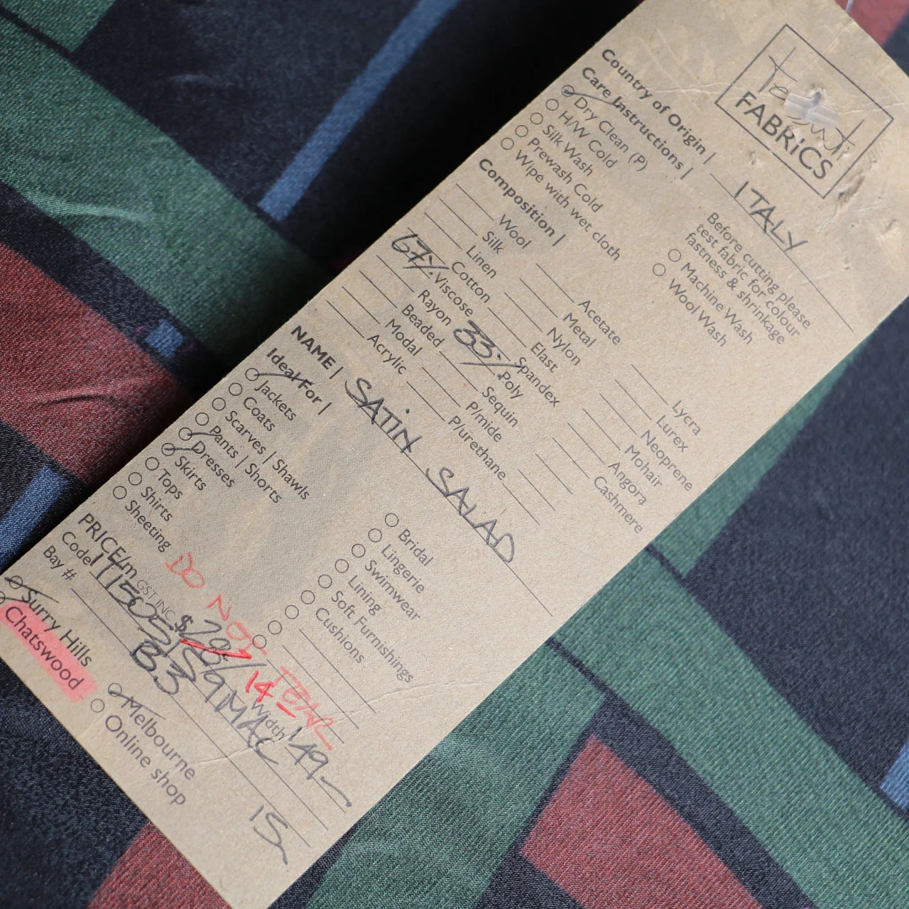 Remnant of Satin Salad - Image 4