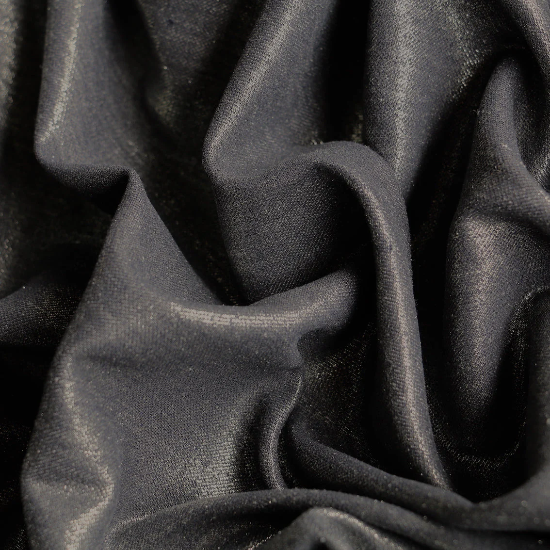 Remnant of Shimmering Stretch Linen - Image 2
