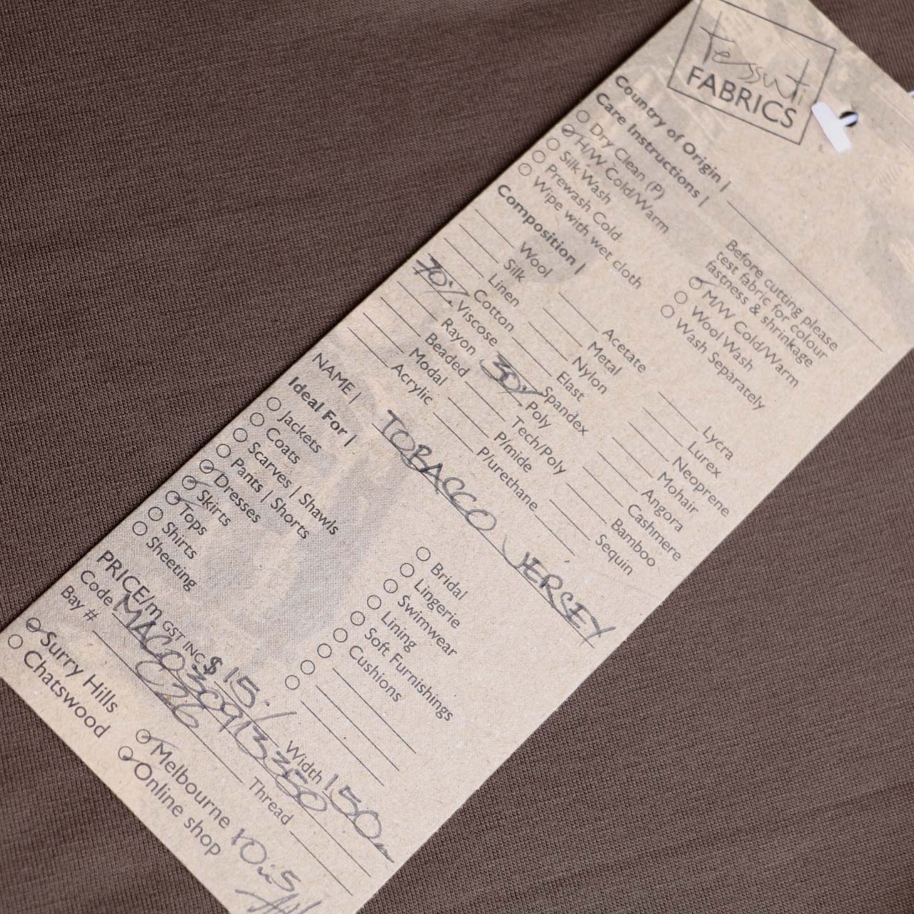 Remnant of Tobacco Jersey - Image 3
