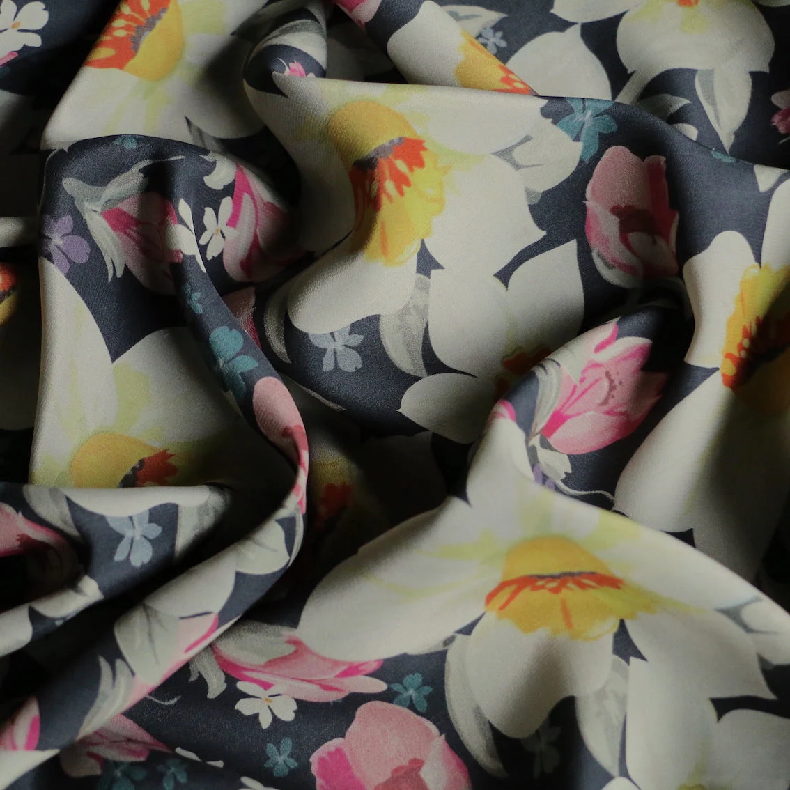 Remnant of Villa Fivizzano Silk Crepe De Chine - Image 2