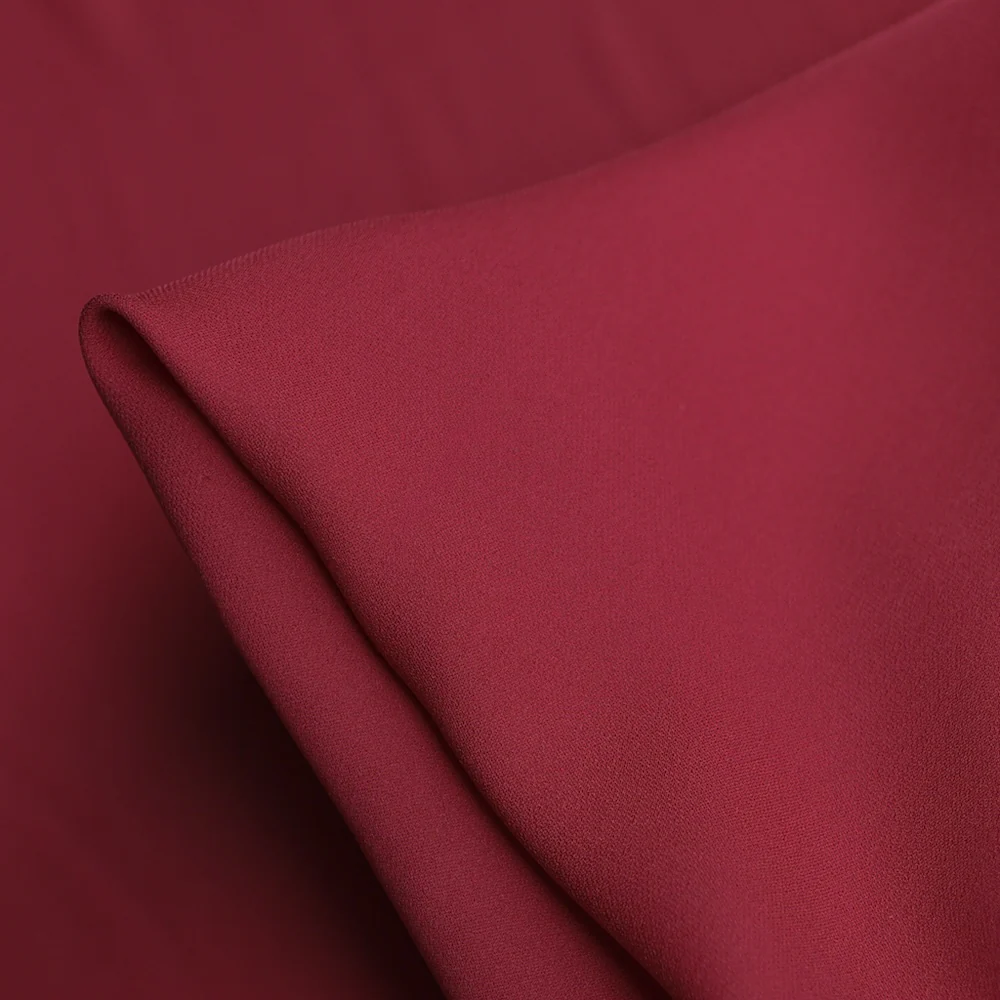 Rhubarb Silk Double Georgette