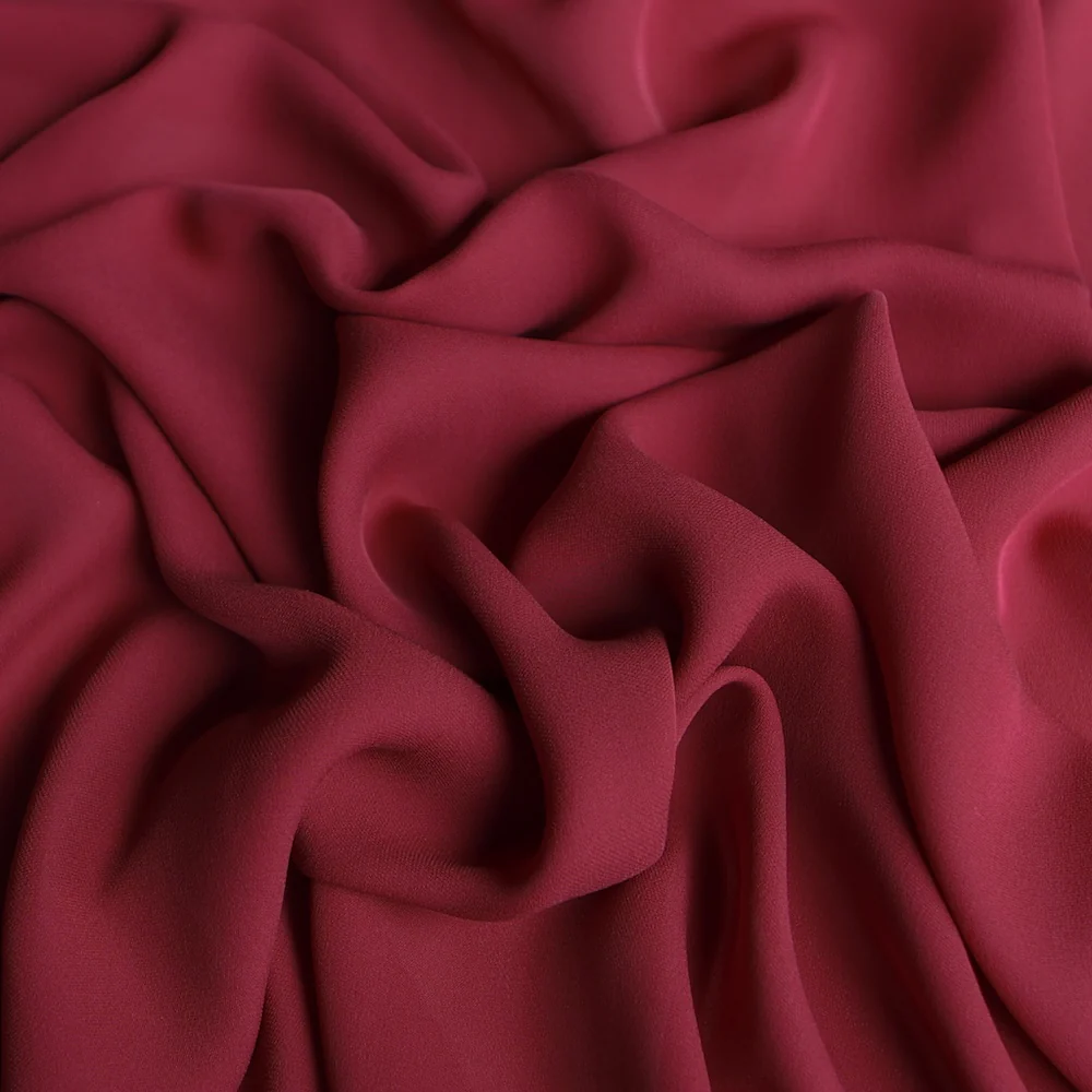 Rhubarb Silk Double Georgette - Image 2