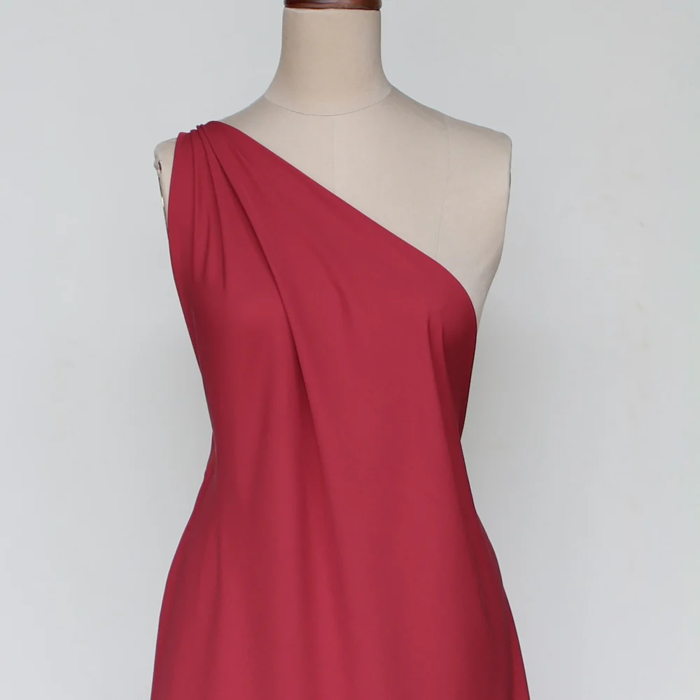 Rhubarb Silk Double Georgette - Image 3