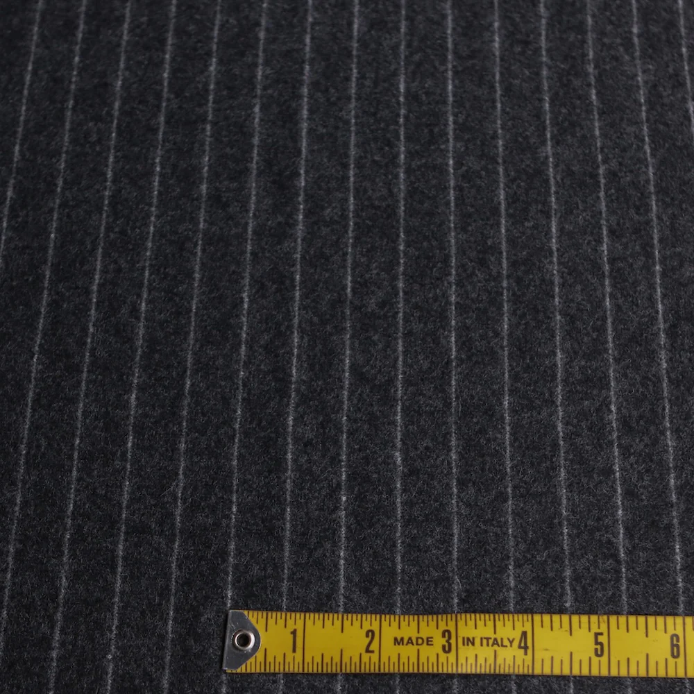 Riga Charcoal Double Knit - Image 3