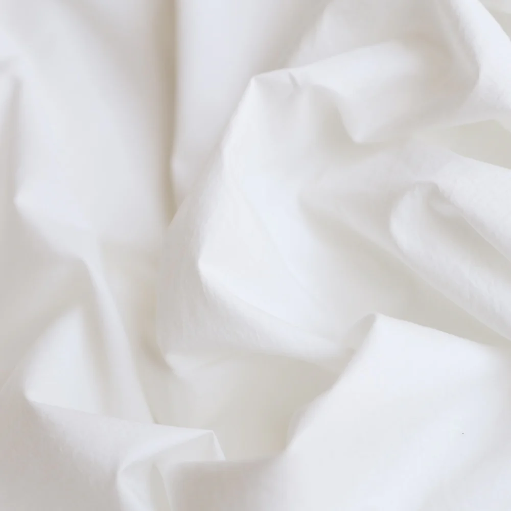 Riku Off White - Typewriter Cotton Poplin - Image 2