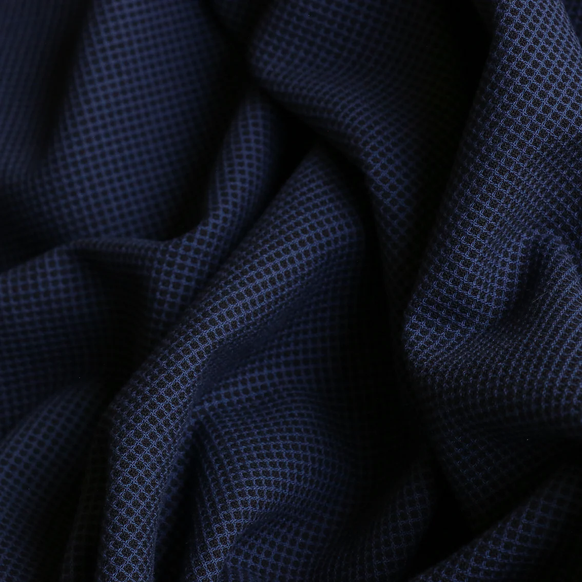 Rimini Navy Pique Dot - Image 2