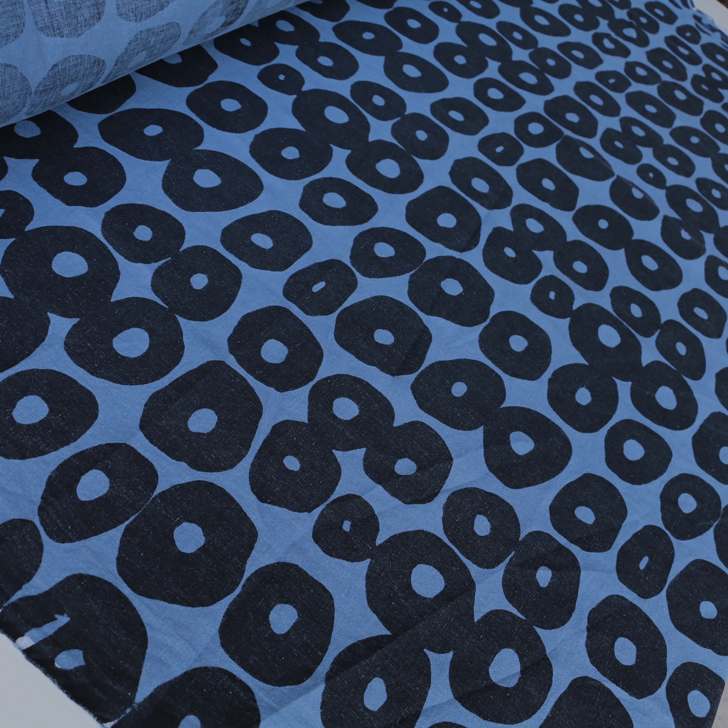 Rings Blue Washed Linen - Image 5