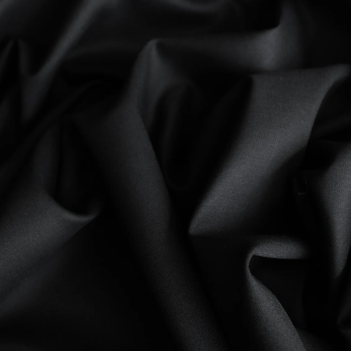 Rita Nero - Double Faced Wool Stretch - Image 2