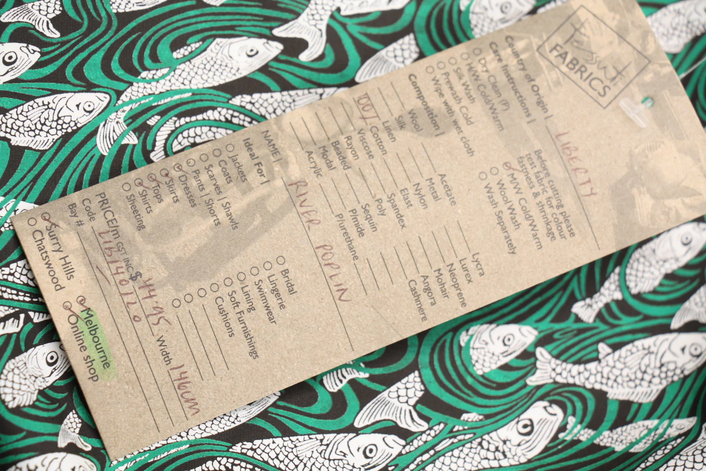 River Poplin - Liberty Fabric - Image 5