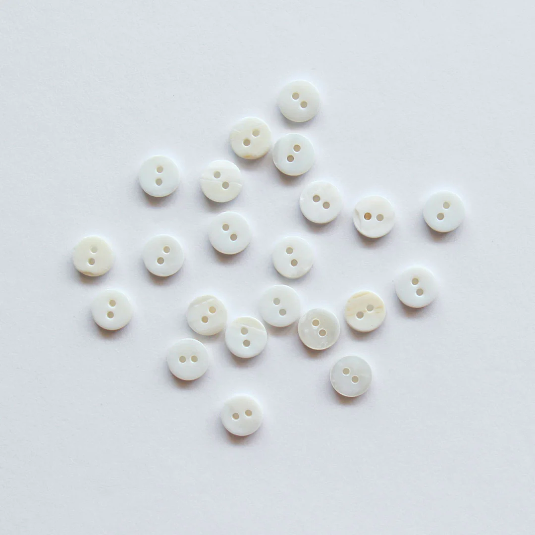 Mother Of Pearl Button - 9mm