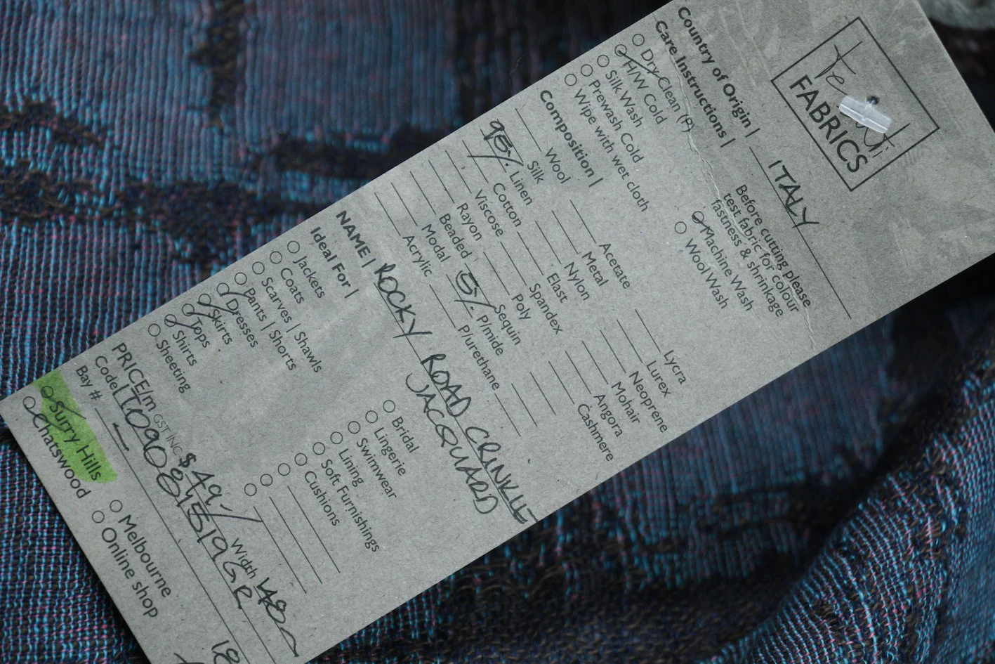 Rocky Road Crinkle Jacquard - Image 3